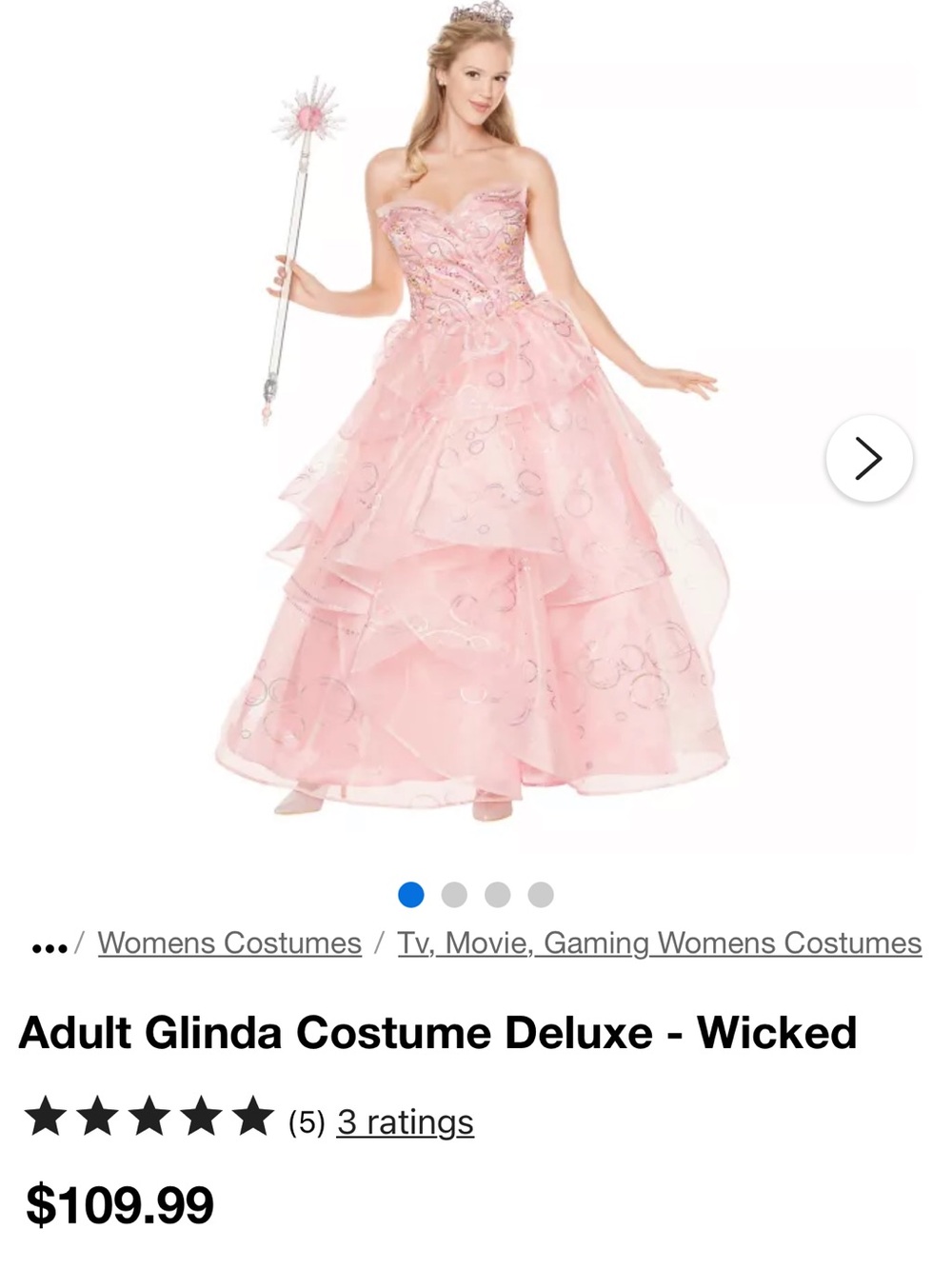 ADULT Glinda Costume🫧 NWT